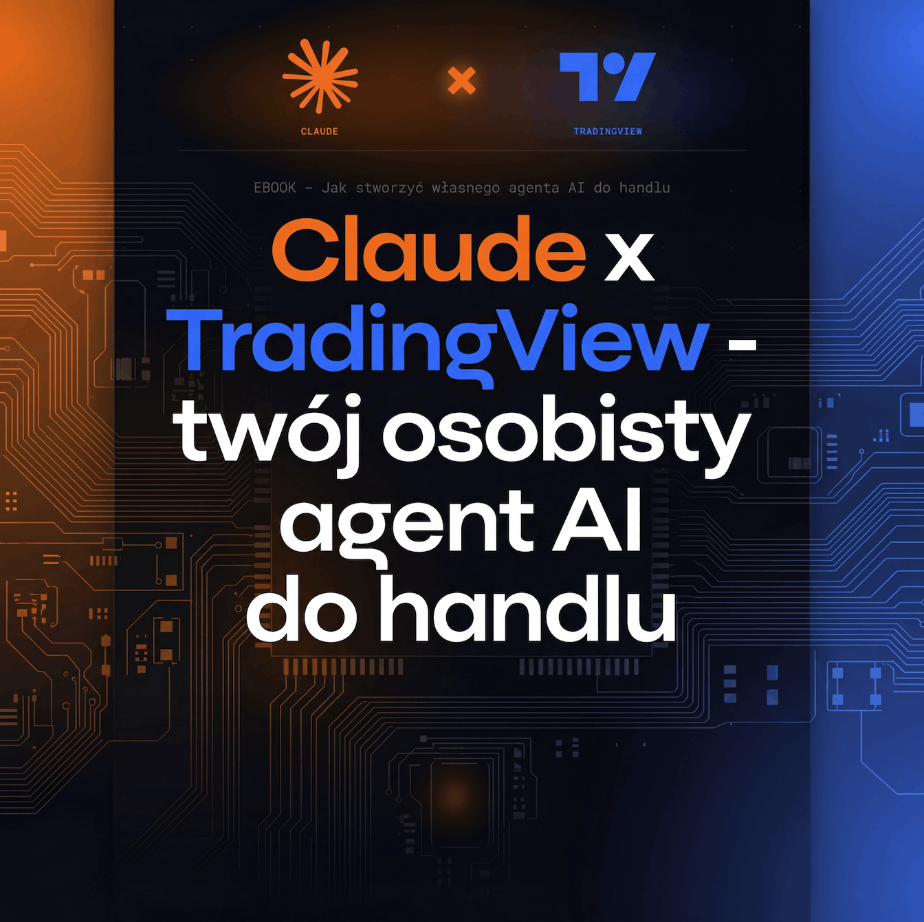 Wizualizacja ebooka Claude x TradingView